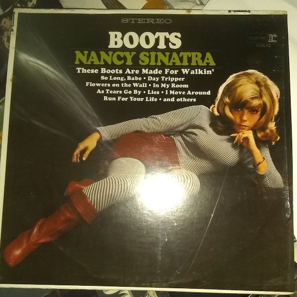 STILL SEALED Nancy Sinatra Boots Orig 1966 stereo pressing Vinyl Record Album Lp The Beatles Bob Dylan Lee Hazlewood the Rolling Stones