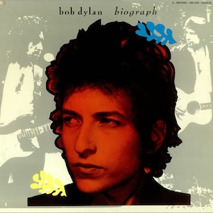 Bob Dylan Biograph 5 Lp Vinyl Record Album Box Set The Band Blowin in the Wind Like a Rolling Stone Forever Young Senor Live and rare Tracks