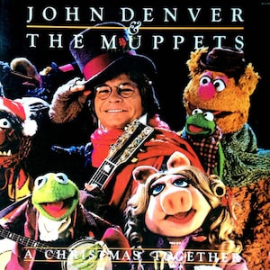 John Denver The Muppets A Christmas Together Orig pressing Vinyl Record Album Lp W/ POSTER Kermit the Frog Fozzie Bear Miss Piggy Jim Henson