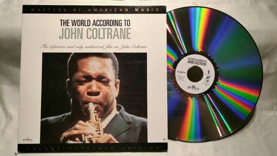 The World According to John Coltrane Laserdisc Movie Documentary Live  footage Miles Davis Charlie Parker Thelonious Monk Dizzy Gillespie