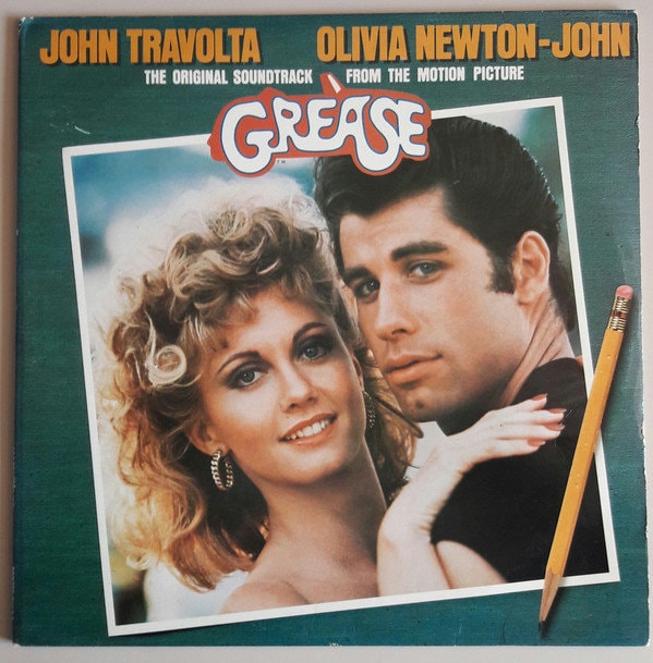 グリース 映画サウンドトラック ダブルビニールレコードアルバム