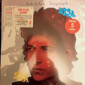 STILL SEALED Bob Dylan Biograph 5 Lp Vinyl Record Album Box Set The Band Blowin in the Wind Like a Rolling Stone Forever Young Live & Rare