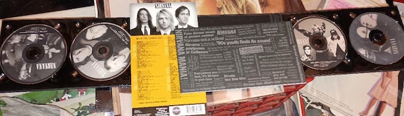 Nirvana With the Lights Out 3 CD 1 DVD Box Set Live Demos Acoustic