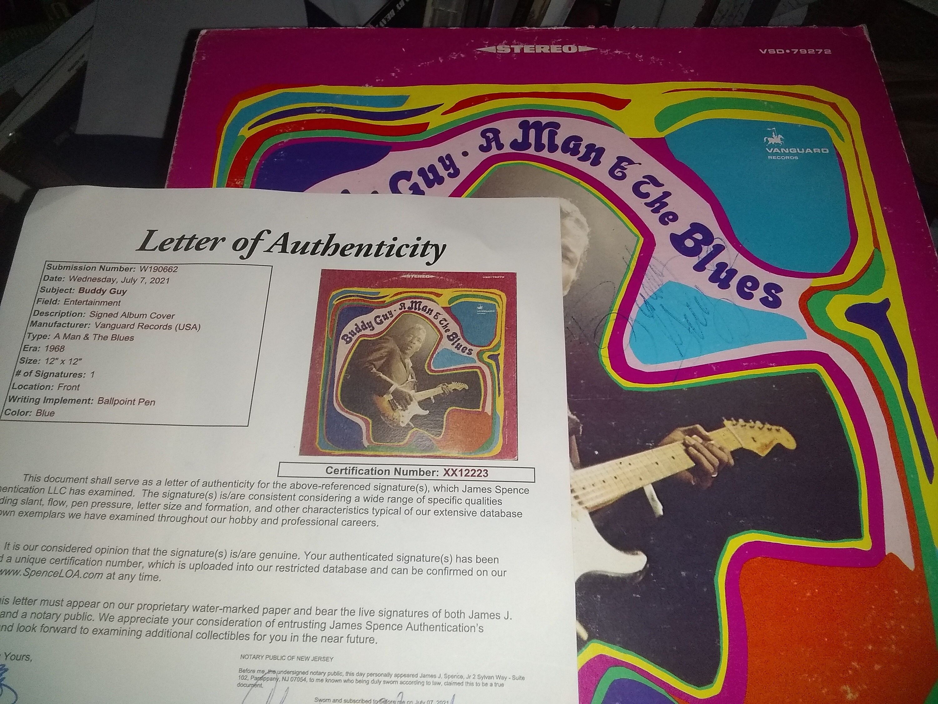 レア　バディ　ガイ　サイン　写真　Buddy Guy blues ブルース レア バディ ガイ サイン 写真 Buddy Guy blues ブルース - メルカリ