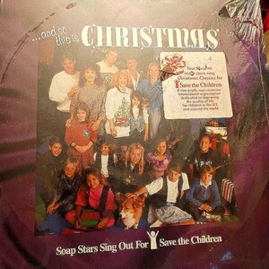 STILL SEALED And So This Is Christmas Soap Stars Sing for Save the Children Vinyl Record Album One Life To Live Another World Guiding Light image 1