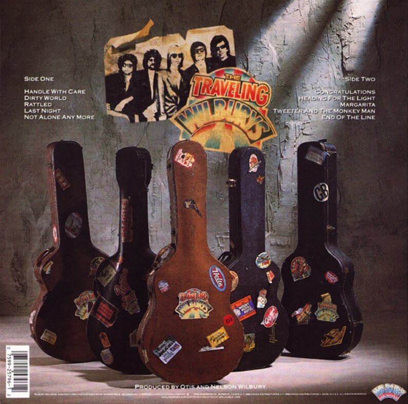 NM Traveling Wilburys Vol 1 Og Press Vinyl Record Album Lp Bob Etsy