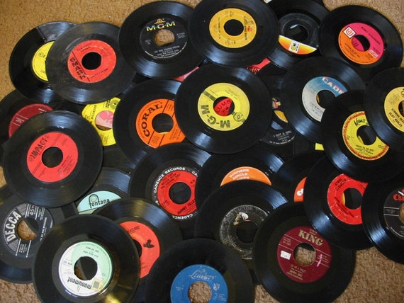 50 Pack Vinyl Records for Crafting LP Albums : Arts, Crafts & Sewing 