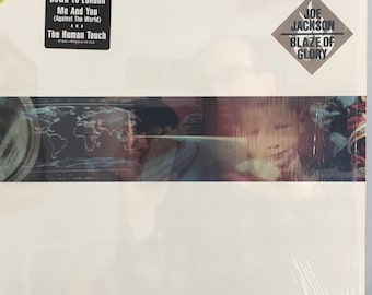 NEW Joe Jackson Blaze of Glory  orig pressing Vinyl Record Album Lp  FACTORY SEALED with hype sticker Nineteen Forever Down To London