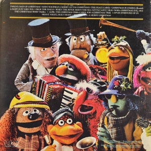 John Denver The Muppets A Christmas Together Orig pressing Vinyl Record Album Lp W/ POSTER Kermit the Frog Fozzie Bear Miss Piggy Jim Henson image 2