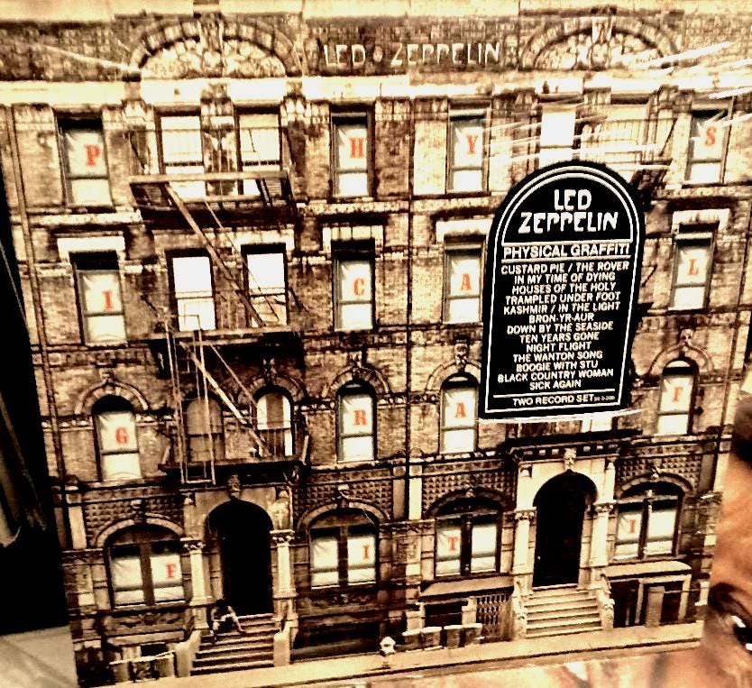 H@T Led Zeppelin Physical Graffiti Orig Pressing Double Vinyl