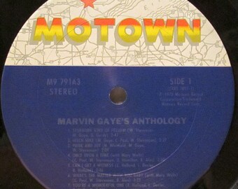 The Marvin Gaye Anthology Greatest Hits Best of Orig Motown 3lp