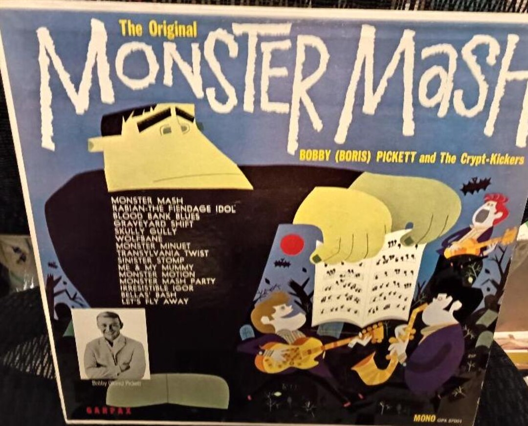 Orig Mono Pressing Bobby Boris Pickett Monster Mash Vinyl Record Lp ...