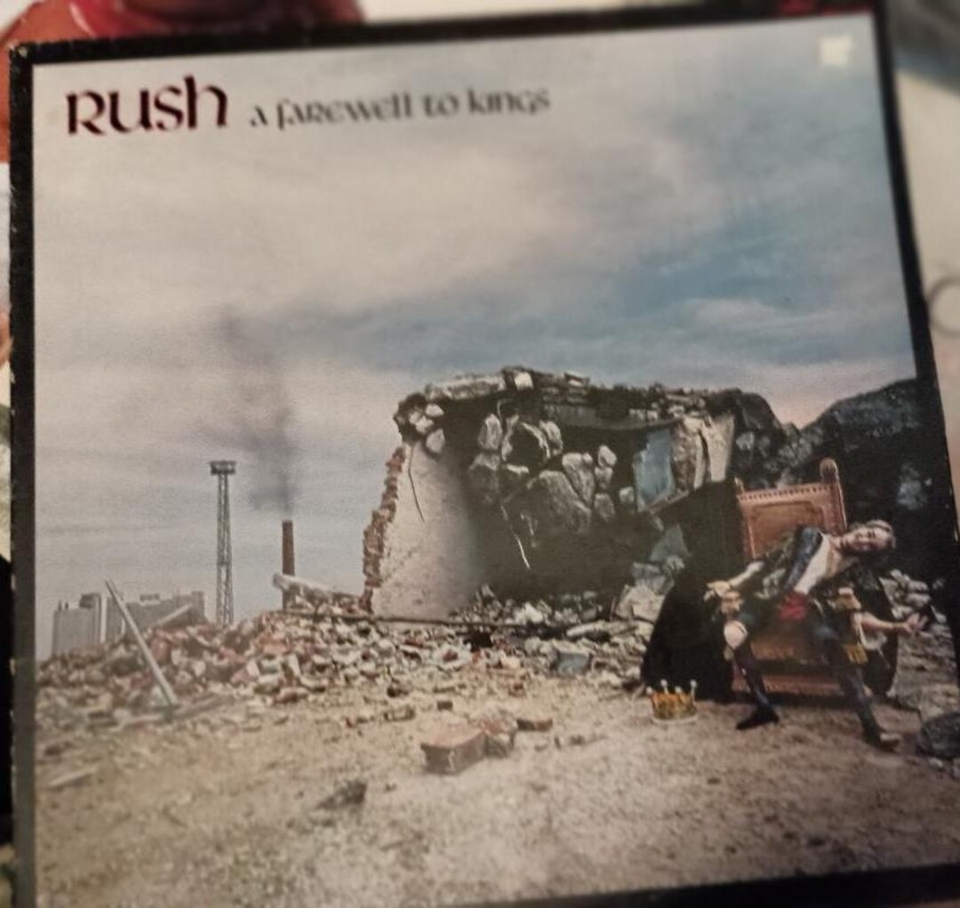 Rush A Farewell to Kings Original Pressing Vinyl Record Album