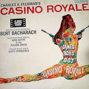 Burt Bacharach Herb Alpert Dusty Springfield James Bond 007 orig 1967 Casino Royale Soundtrack Vinyl Record Lp