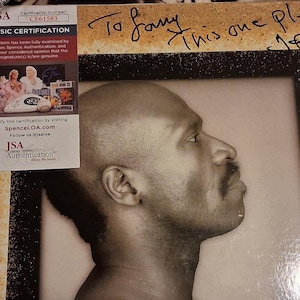 SÄLLSYNT SIGNERAD JSA-certifierad Taj Mahal Taj Vinylskiva Album Lp Signerad Autograf CoA