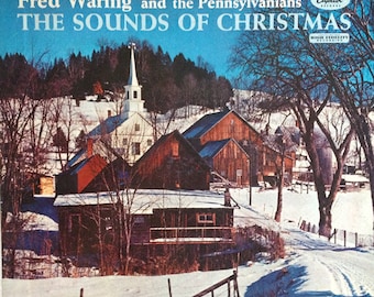 Fred Waring and The Pennsylvanians Sounds of Christmas Vinyl Record Album Lp  O Come All Ye Faithful Silent Night We Wish You a Merry