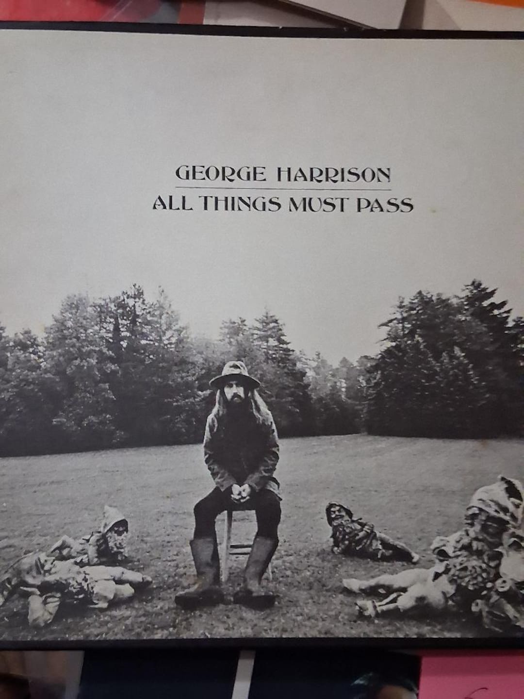 George Harrison All Things Must Pass Orig German Pressing Vinyl