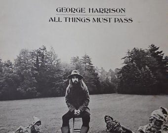 George Harrison All Things Must Pass Orig German Pressing Vinyl