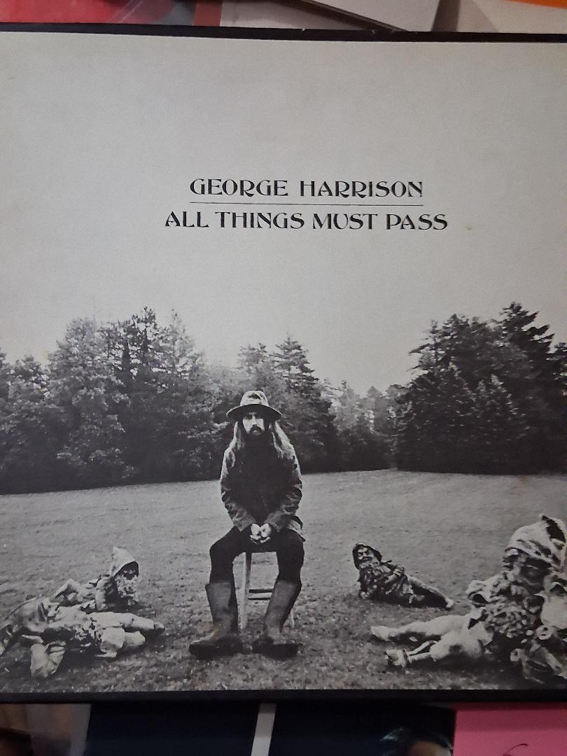George Harrison All Things Must Pass Orig German Pressing Vinyl