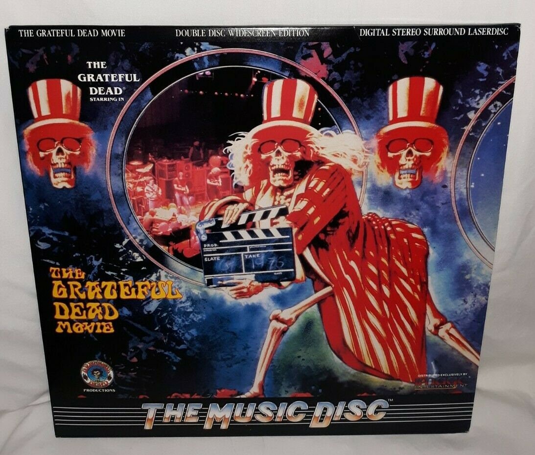 NM the Grateful Dead Movie DBL Laserdisc Live Jerry Garcia Bob