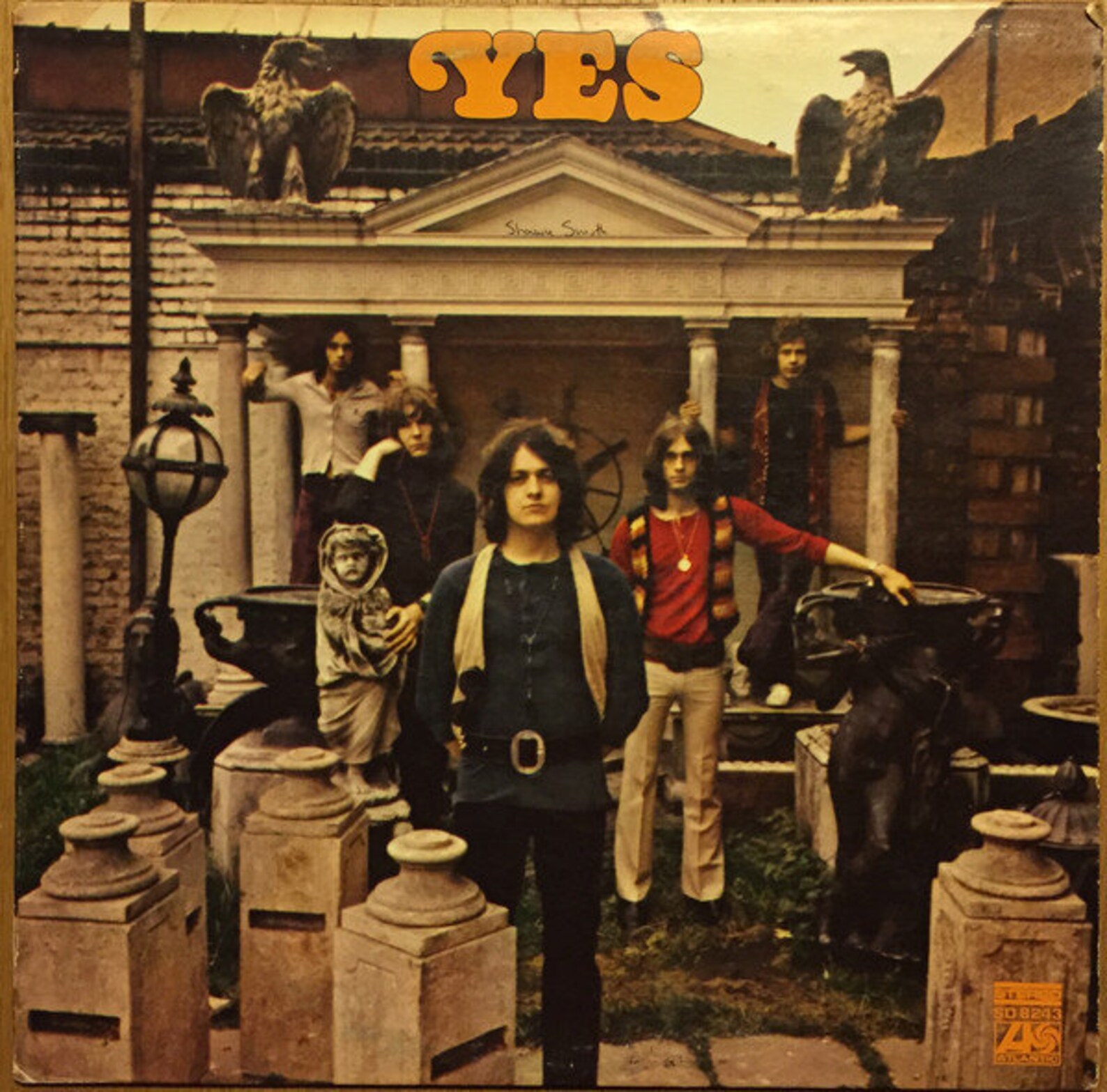 YES Self Titled First Album Original Pressing Vinyl Record Lp WITH YES Self Titled First Album Original Pressing Vinyl Record Lp WITH