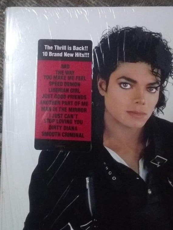 洋楽 sealed US-original Bad Michael Jackson SEALED Michael Jackson BAD Original Pressing Vinyl Record