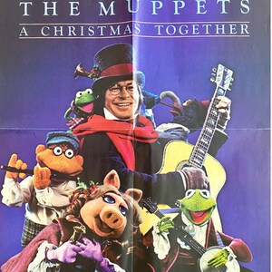 John Denver The Muppets A Christmas Together Orig pressing Vinyl Record Album Lp W/ POSTER Kermit the Frog Fozzie Bear Miss Piggy Jim Henson image 4