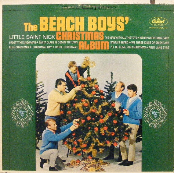 The Beach Boys Christmas Album Little Saint Nick Man With All | Etsy