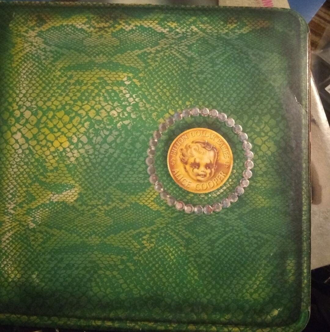 Alice Cooper Billion Dollar Babies Orig Pressing Vinyl