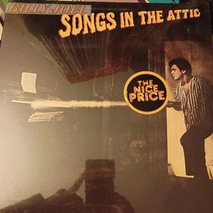 STILL SEALED Billy Joel Songs in the Attic Live Best Of Greatest Hits Orig pressing Vinyl Record Album Lp Captain Jack She&#39;s Got A Way