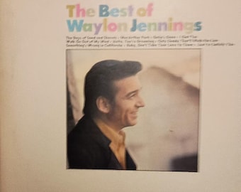 Waylon Jennings Greatest Hits Best of Vinyl Record Album Lp Delia's Gone Ruby, Don't Take Your Love To Town MacArthur Park