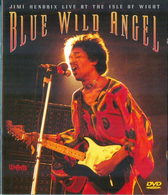 Jimi Hendrix Blue Wild Angel Live at Isle of Wight DVD Near Mint