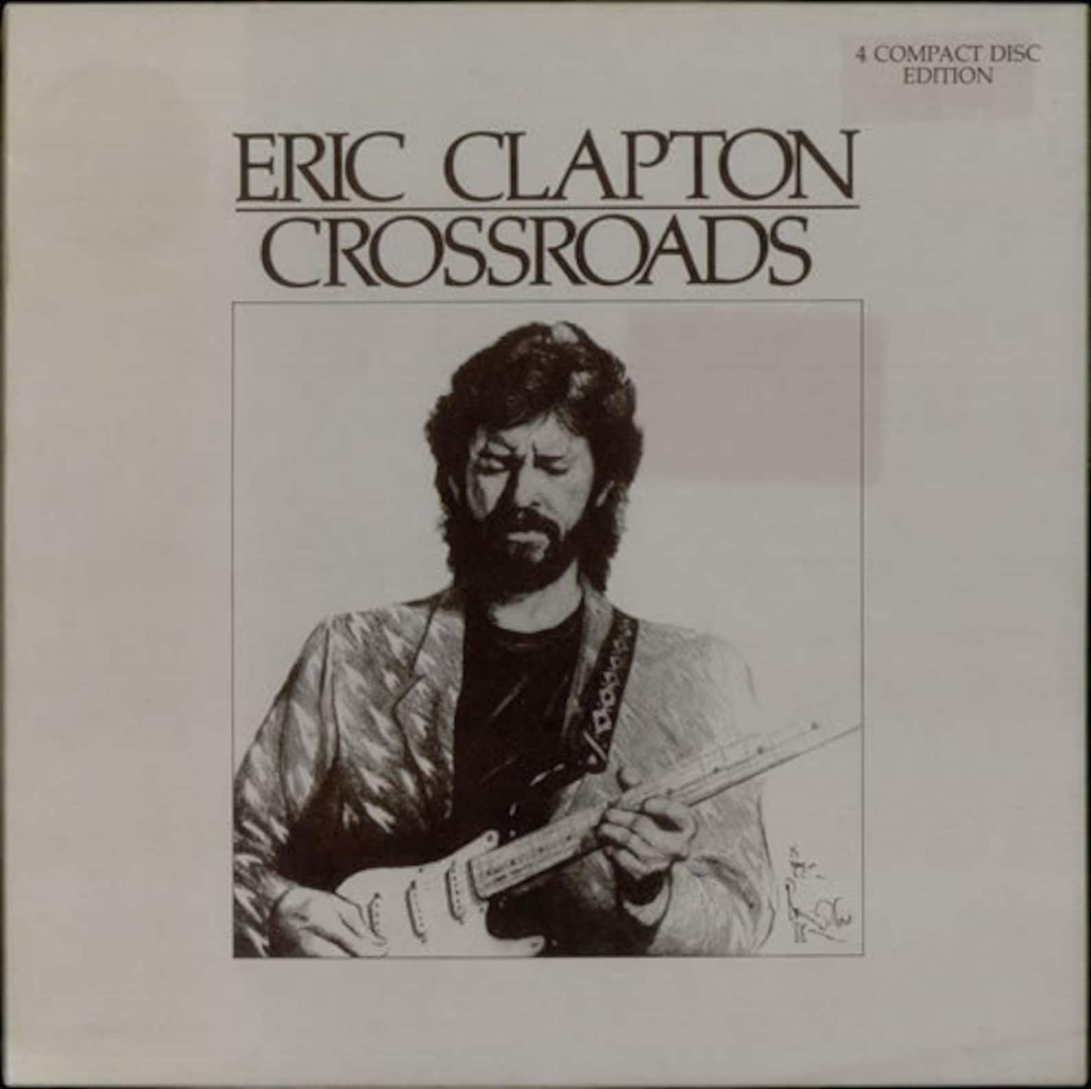 Eric Clapton Crossroads 4cd Box Set W Book Cream Blind Etsy