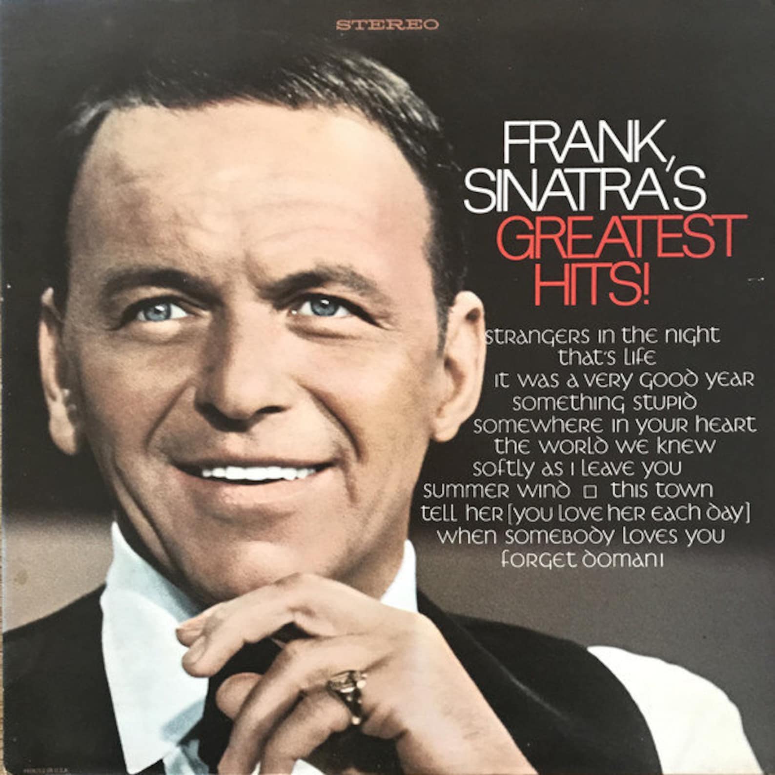 Frank Sinatra Greatest Hits Album Vinyl Record Album Lp Etsy