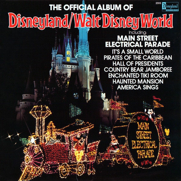 The Official Album of Disneyland Walt Disney Worldvinyl