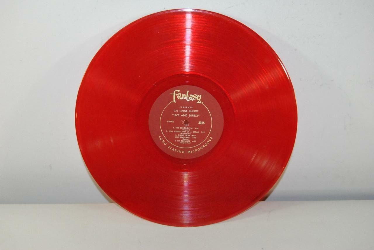 12 RED Translucent Custom Vinyl Record Two Sided LIMITED up to 6