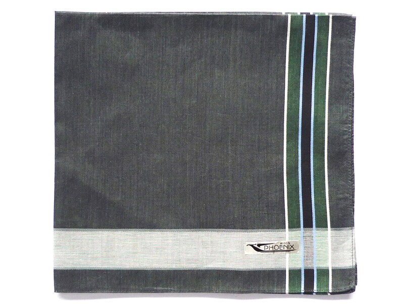 PHOENIX Japanese Handkerchief Men Handkerchief Vintage Etsy