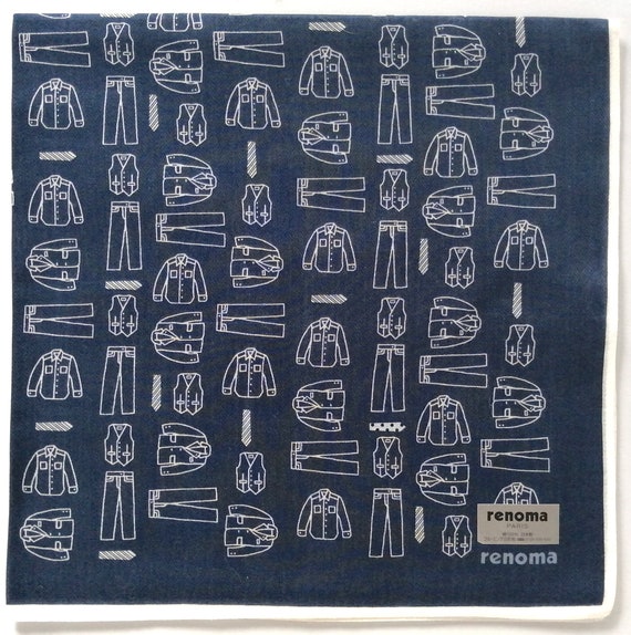 renoma Paris Vintage Handkerchief Designer Collec… - image 1