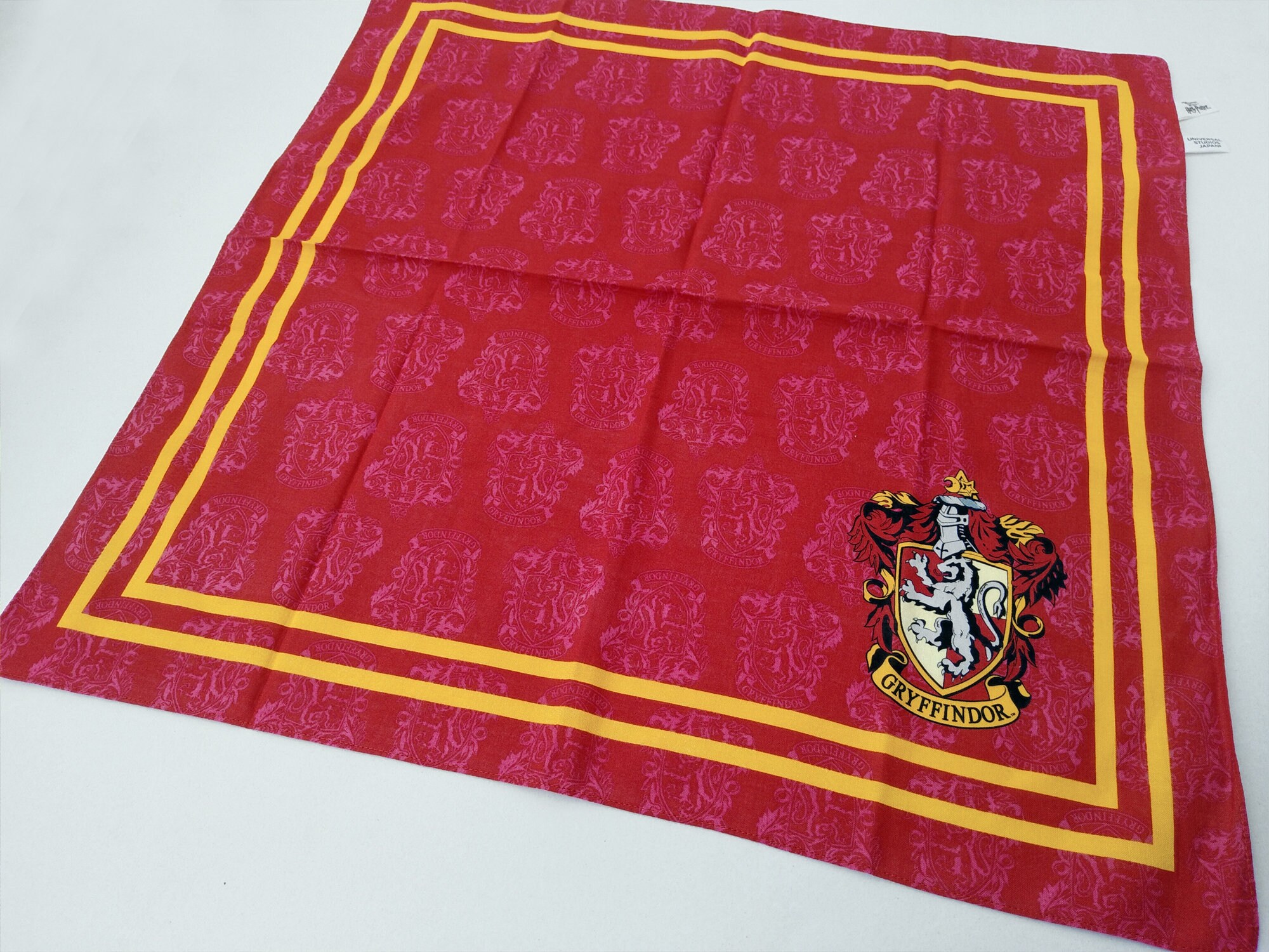Gryffindor Harry Potter Bandana Universal Studios Japón Para Etsy