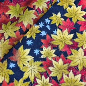 Japanisches Vintage Taschentuch Ahornblätter Herbst Geschenk 42 x 42 cm I Kostenlose Lieferung auf Bestellung 35 USD - oder kombinieren Sie Artikel in einer Bestellung!