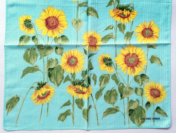 49 AV Junko Shimada Vintage Handkerchief Floral G… - image 3