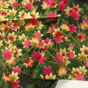 Japanisches Vintage Taschentuch Ahorn Herbst Kimono Tasche 55 x 50 cm I Kostenlose Lieferung ab einem Bestellwert von 35 USD - kombinieren Sie Artikel in einer Bestellung!