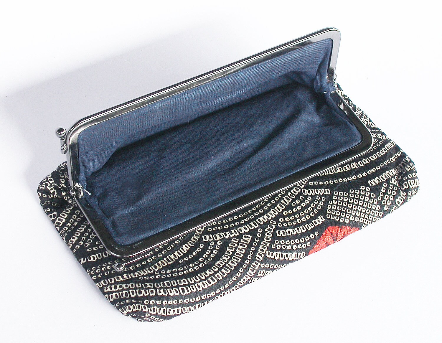 Vintage Japanese Clutch Purse Shiibori Silk Bag Fold Over Etsy