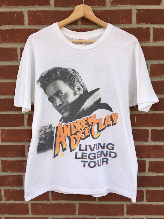 1991 Andrew Dice Clay “Living Legend” Tour Shirt 9