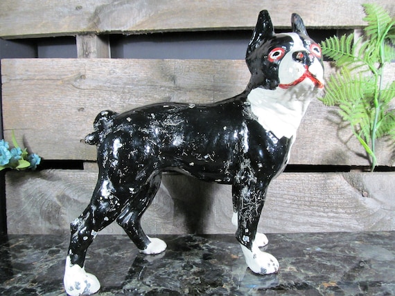 hubley boston terrier door stop