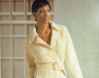 Cardigan With Belt - Etsy