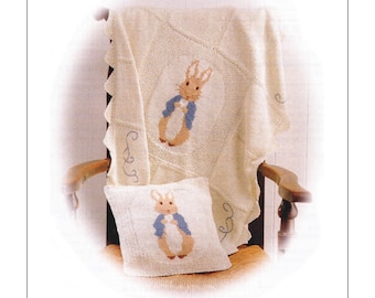 peter rabbit cot blanket