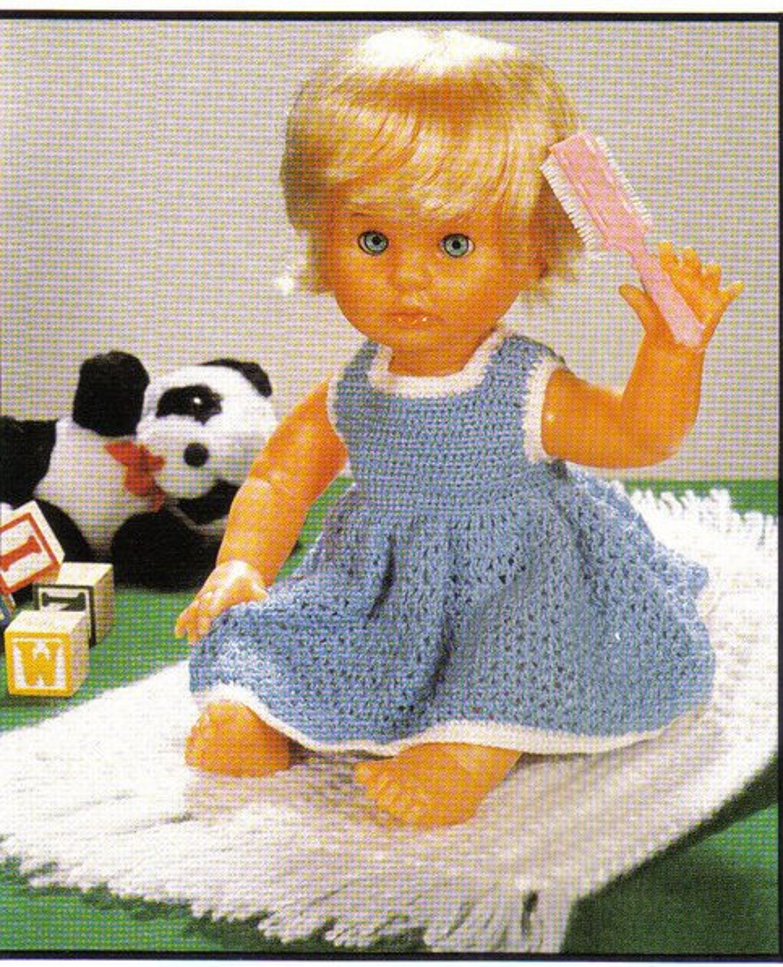 My First Love Knit and Crochet Doll Clothes Patterns 20 in All Etsy