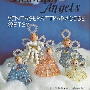 Vintage bead pattern Heavenly Beaded Angels bead instructions pdf