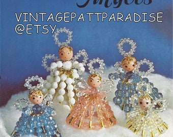 Vintage bead pattern Heavenly Beaded Angels bead instructions pdf